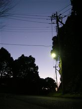 冬の黄昏