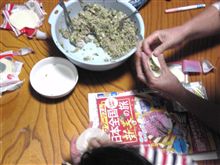 今日は餃子♪