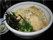 ようやく、うどん
