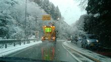 雪で(T_T)