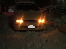 雪がしんしん降って増す