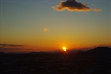 夕日