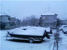 　積もってます…