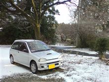 【軽く積もりました】・・・。