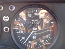７０００ｋｍ達成です。