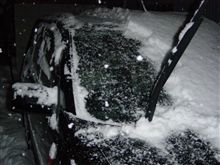 屋根の雪落とし