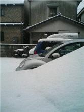 雪やみませんか、汗
