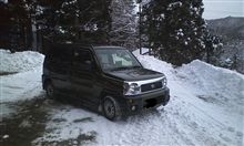 雪の中のネイキッド。