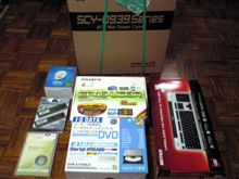 秋葉原で色色々と買い物しました。これでＰＣ完成！