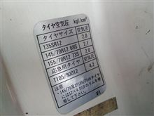 一応載せときます。(タイヤとホイールの関係)