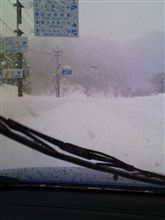 雪中走行