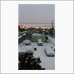 雪降りおはよう