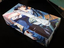 ティッシュケースも