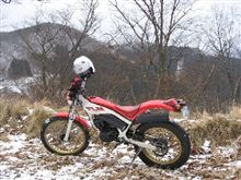 雪中走行