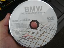 ＢＭＷ 純正ＤＶＤナビの最新版ソフトが来ました