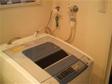 新しい洗濯機