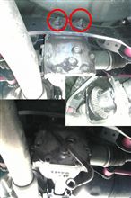 リヤデフカバーの交換(ドレンボルトの締めすぎ注意)