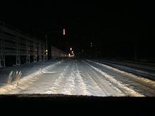 猛吹雪の恐怖。