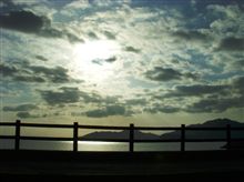 飛ばして海へ。