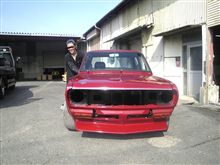 スモーキン湯口Ｂ１１０サニー！～塗装上がり～