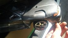 誰ダァーッ!ぶつかった車は…（爆）