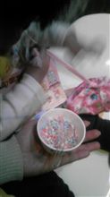今日はサンリオピューロランドきてますー。