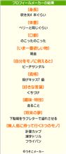 プロフィールメーカー…　