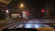 夜遊びの帰り道、、