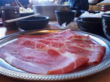 お昼はどんのしゃぶしゃぶでした。