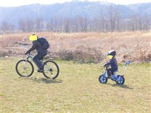 再び自転車♪