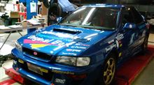 インプレッサ　５回目の車検で入庫