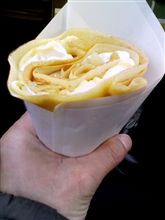 クレープは甘い！って当たり前かｗ