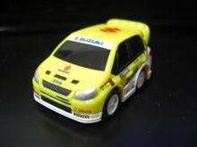 ワンダ WRC Raklly Japan 公認 プルバックカーコレクション♪スズキＳＸ４ ＷＲＣ♪