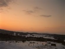 雪見露天オフ　２日目　朝日編