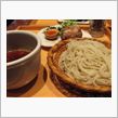 今日のディナーは、「soba ...