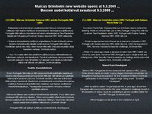 マーカスの公式Webが改装中！