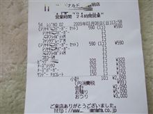 タクシーにて