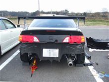 ユウ君の車の農作業