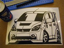 コルトのステッカー作ってみた～
