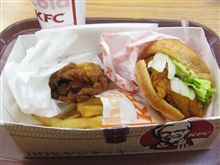 今日のブランチは、「ケンタッキー」ＢＯＸケンタッキー870円