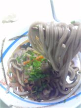 今日はお蕎麦よ～