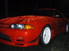 雨（洗車）に濡れたＲ32です！