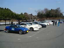 サーキット走行会より帰宅