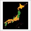 自分の足（車）で走った都道府 ...