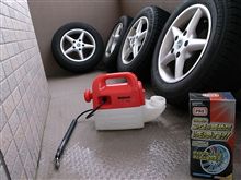 冬物の片付け