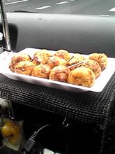 タコ焼き食べに