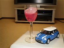 シソジュース　最後の一杯です！