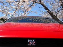 桜とGT-R　その一