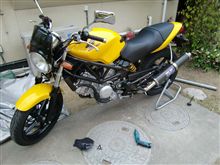VTR250のスプロケ交換