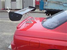 ＧＴウイング翼端板交換！